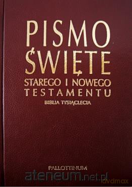 Biblia Tysiąclecia - skóra ekologiczna [KSIĄŻKA]