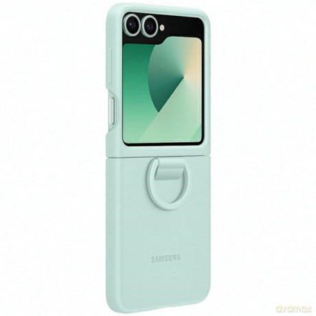 Samsung Etui Silicone Case with Ring do Samsung Galaxy Z Flip6 F741 miętowe