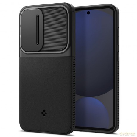 Spigen nakładka Optik Armor do Samsung Galaxy S24 FE czarna