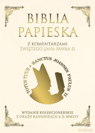 Biblia z komentarzami Jana Pawła II [KSIĄŻKA]