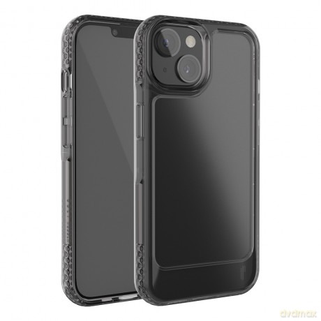 Ugly Rubber nakladka UMODEL do iPhone 15 Plus 6,7 clear czarna