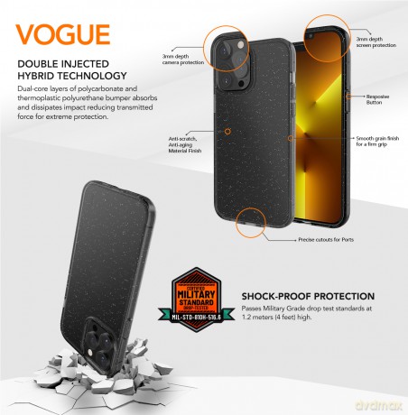 Ugly Rubber nakładka Vogue do iPhone 11 transparentna