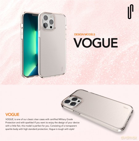 Ugly Rubber nakładka Vogue do iPhone 11 transparentna