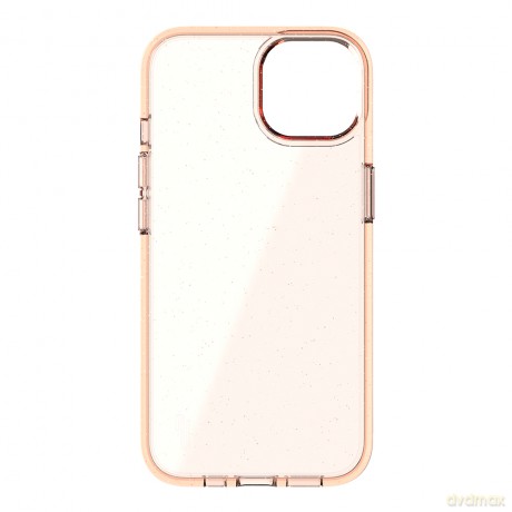 Ugly Rubber nakładka Vogue do iPhone 15 6,1 różowo-złota