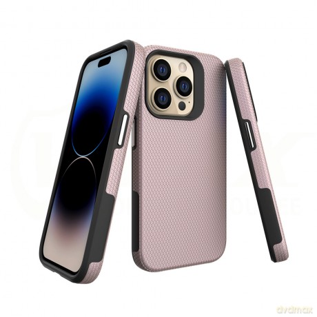 Vmax nakładka Triangle Case do iPhone 16 Plus 6,7 różowo-złota