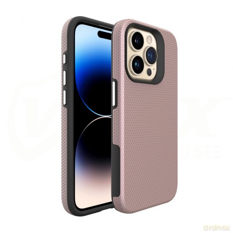 Vmax nakładka Triangle Case do iPhone 16 Plus 6,7 różowo-złota