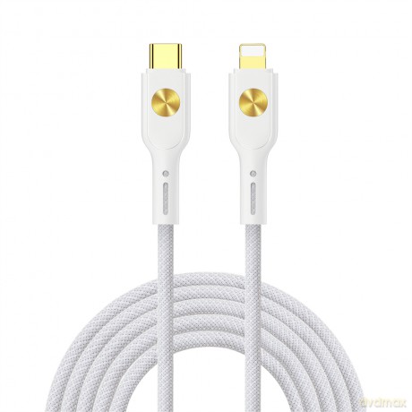 WIWU 30W kabel typ C na lightning Wi-C035 biały
