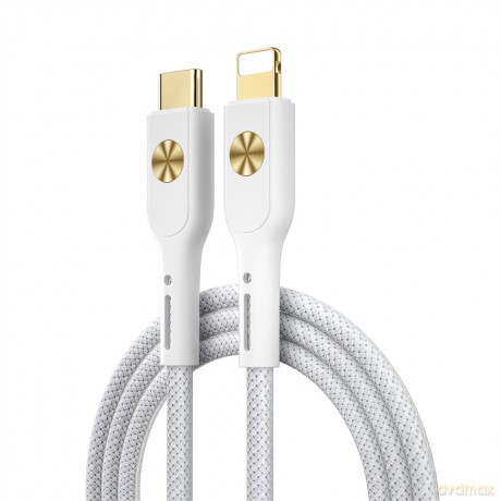 WIWU 30W kabel typ C na lightning Wi-C035 biały