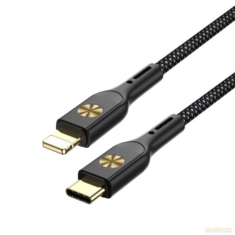 WIWU 30W kabel typ C na lightning Wi-C035 czarny