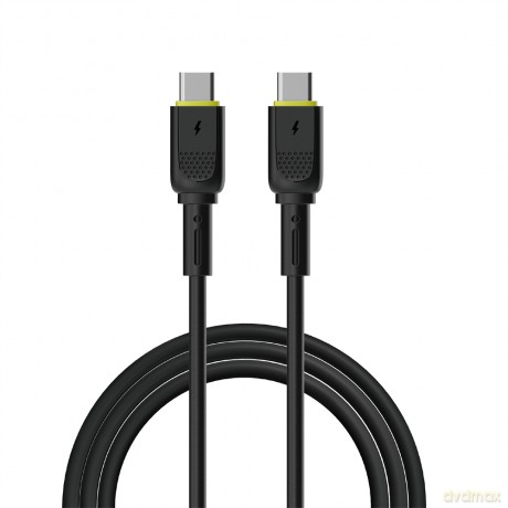 WIWU 60W szybki kabel typ C-C Wi-C034 czarny