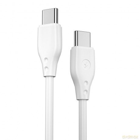 WIWU kabel Pioneer Wi-C002 USB-C - USB-C 67W biały