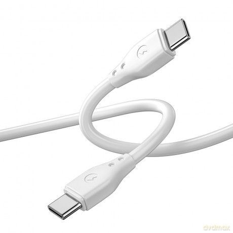 WIWU kabel Pioneer Wi-C002 USB-C - USB-C 67W biały