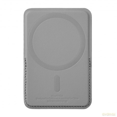 WIWU Magnetyczna nakładka portfel na telefon MW-001 szary