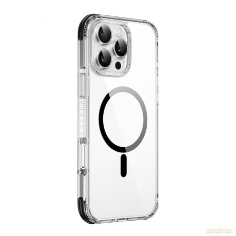 WIWU nakładka Magsafe Hybrid Ultra do iPhone 16 6,1 czarna HCC-203