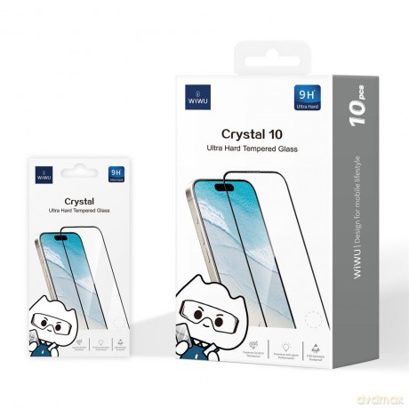 WIWU szkło hartowane do iPhone 16 6,1 10szt. GT-008