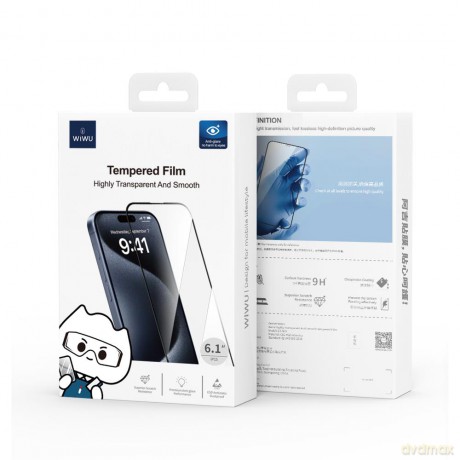 WIWU szkło hartowane kryształowe do iPhone 16 Pro 6,3 GT-009