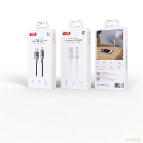 XO kabel NB282 USB - Lightning 1,0m 6A biały
