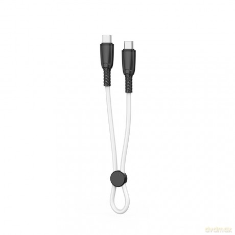 XO kabel NB-Q248B PD USB-C - USB-C 0,25m 60W biały
