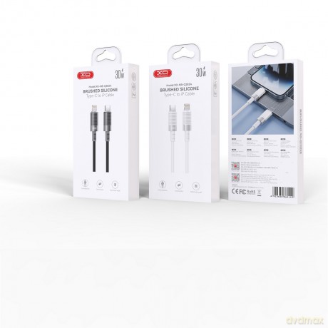 XO kabel NB-Q282A PD USB-C - Lightning 1,0m 27W biały