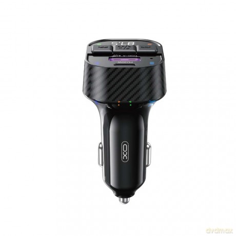 XO transmiter FM BCC17 Bluetooth MP3 ładowarka samochodowa 30W czarna