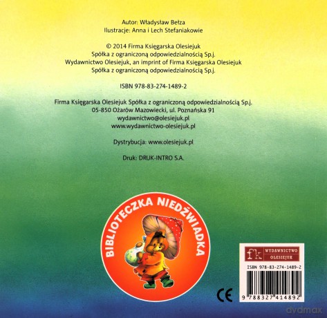 Biblioteczka niedźwiadka - Abecadło o chlebie [KSIĄŻKA]