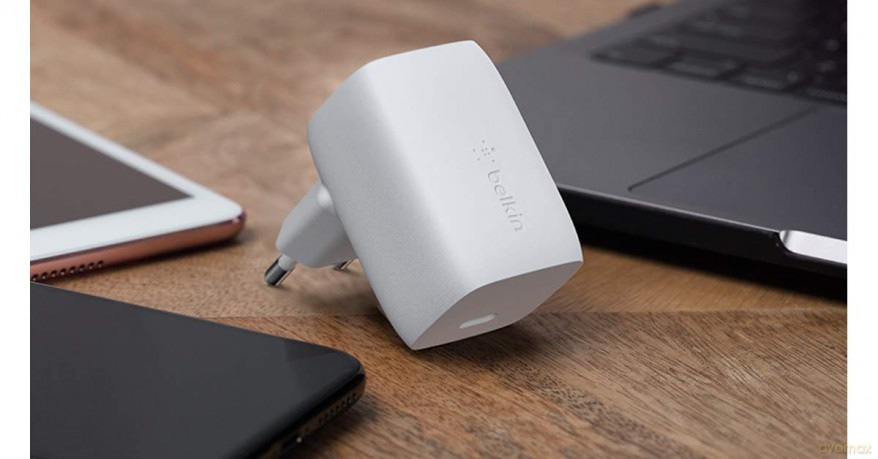 60W USB-C Charger, GaN White