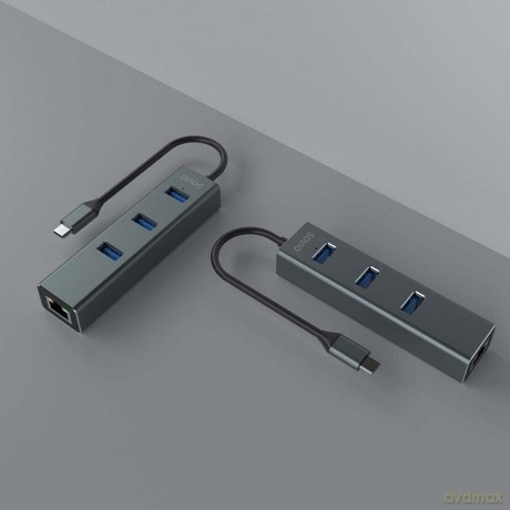 Adapter USB-A 3.1 Gen 1 do RJ-45 gigabit Ethernet, AK-55