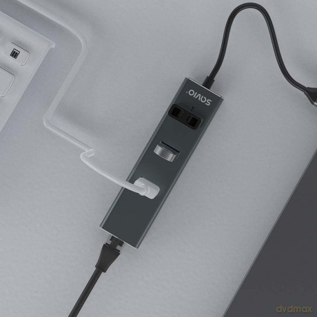 Adapter USB-A 3.1 Gen 1 do RJ-45 gigabit Ethernet, AK-55
