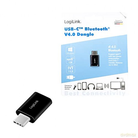 Adapter USB-C Bluetooth v4.0, czarny