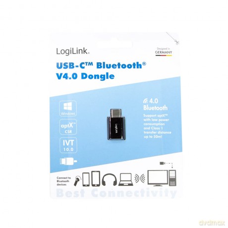Adapter USB-C Bluetooth v4.0, czarny
