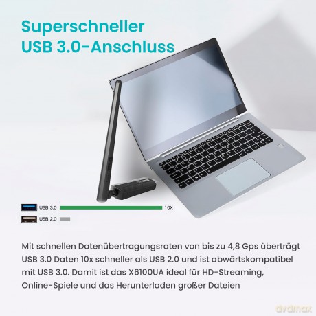 Adapter WiFi USB X6100UA