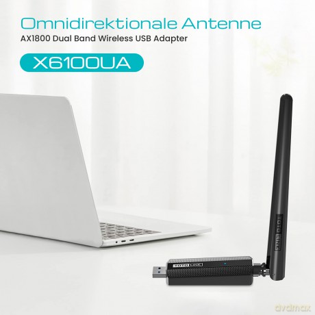 Adapter WiFi USB X6100UA