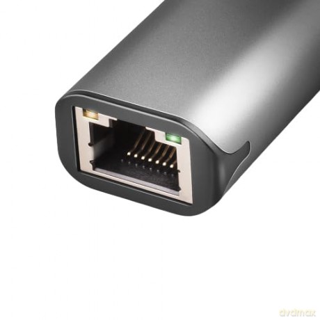 ADE-25R Karta sieciowa 2.5 Gigabit Ethernet, Realtek 8156, USB-A 3.2 Gen 1, automatyczna instalacja, szara
