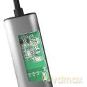 ADE-25R Karta sieciowa 2.5 Gigabit Ethernet, Realtek 8156, USB-A 3.2 Gen 1, automatyczna instalacja, szara