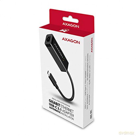 ADE-SRC Karta sieciowa Gigabit Ethernet adapter, USB-C 3.2 Gen 1, instalacja automatyczna