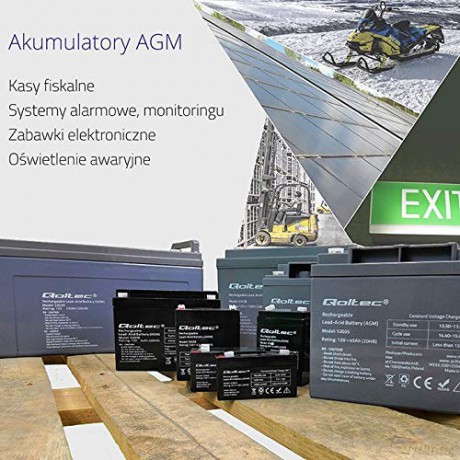 Akumulator AGM | 12V | 0.8Ah | max.12A