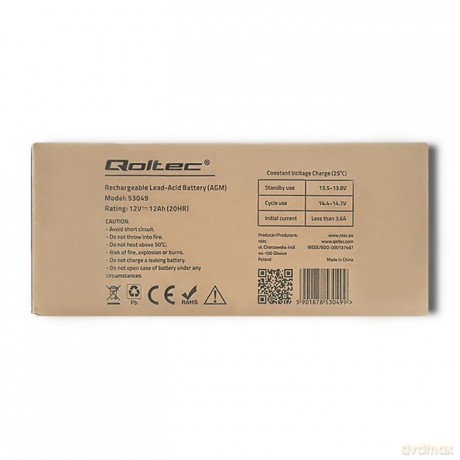 Akumulator AGM 12V | 12Ah
