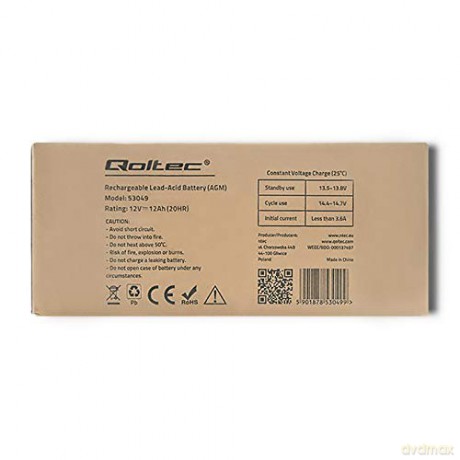Akumulator AGM 12V | 12Ah