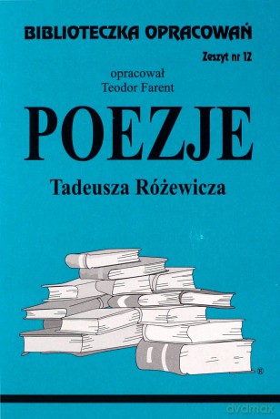 Biblioteczka opracowań nr 012 Poezje Różewicza [KSIĄŻKA]