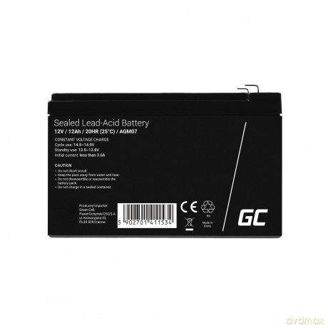 Akumulator AGM 12V 12Ah