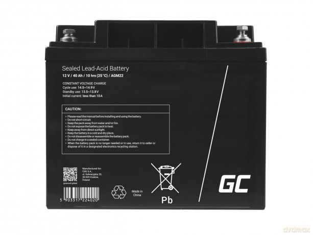 Akumulator AGM 12V 40Ah