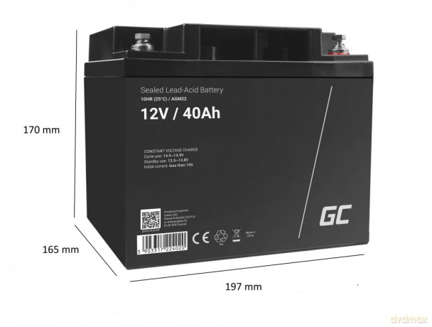 Akumulator AGM 12V 40Ah