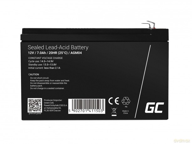 Akumulator AGM 12V 7Ah