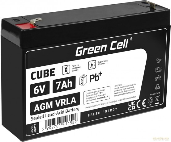 Akumulator AGM 6V 7Ah