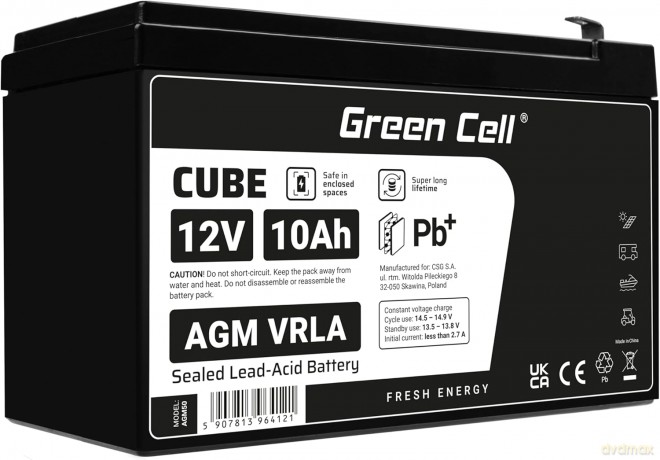 Akumulator AGM VRLA 12V 10Ah