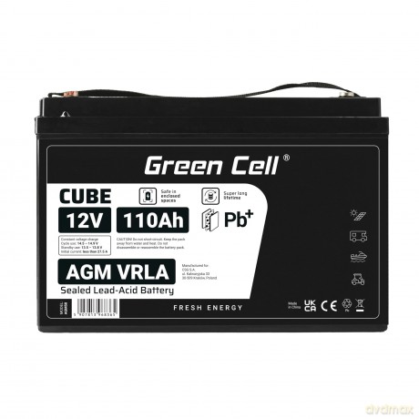 Akumulator AGM VRLA 12V 110A