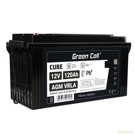 Akumulator AGM VRLA 12V 120A