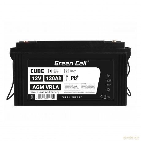 Akumulator AGM VRLA 12V 120A