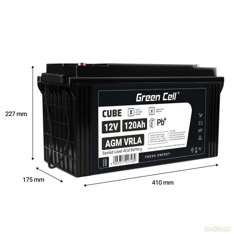Akumulator AGM VRLA 12V 120A