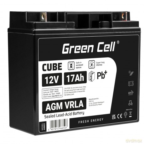 Akumulator AGM VRLA 12V 17Ah